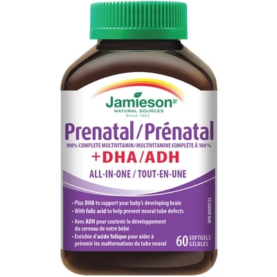 Jamieson Prenatal Complete with DHA Softgels 60 ea, $0.45/1ea
