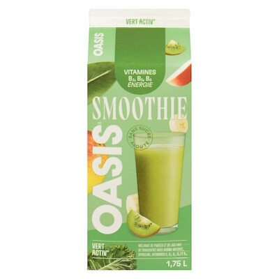 Oasis Vert Activ Smoothie 1.75 l, 0,35 $/100ml