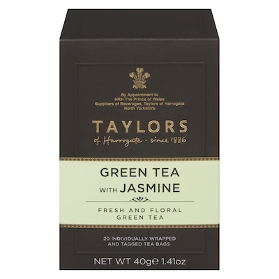 Taylors of Harrogate Fresh And Floral Green Tea Green Tea With Jasmine 50 g, $11.98/100g