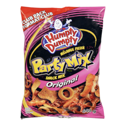 Humpty Dumpty Snack Mix Party Mix Original 640 g, $1.40/100g