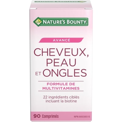 Nature’s Bounty Cheveux, peau et ongles avancé, comprimés 90 ea, 0,29 $/1ch