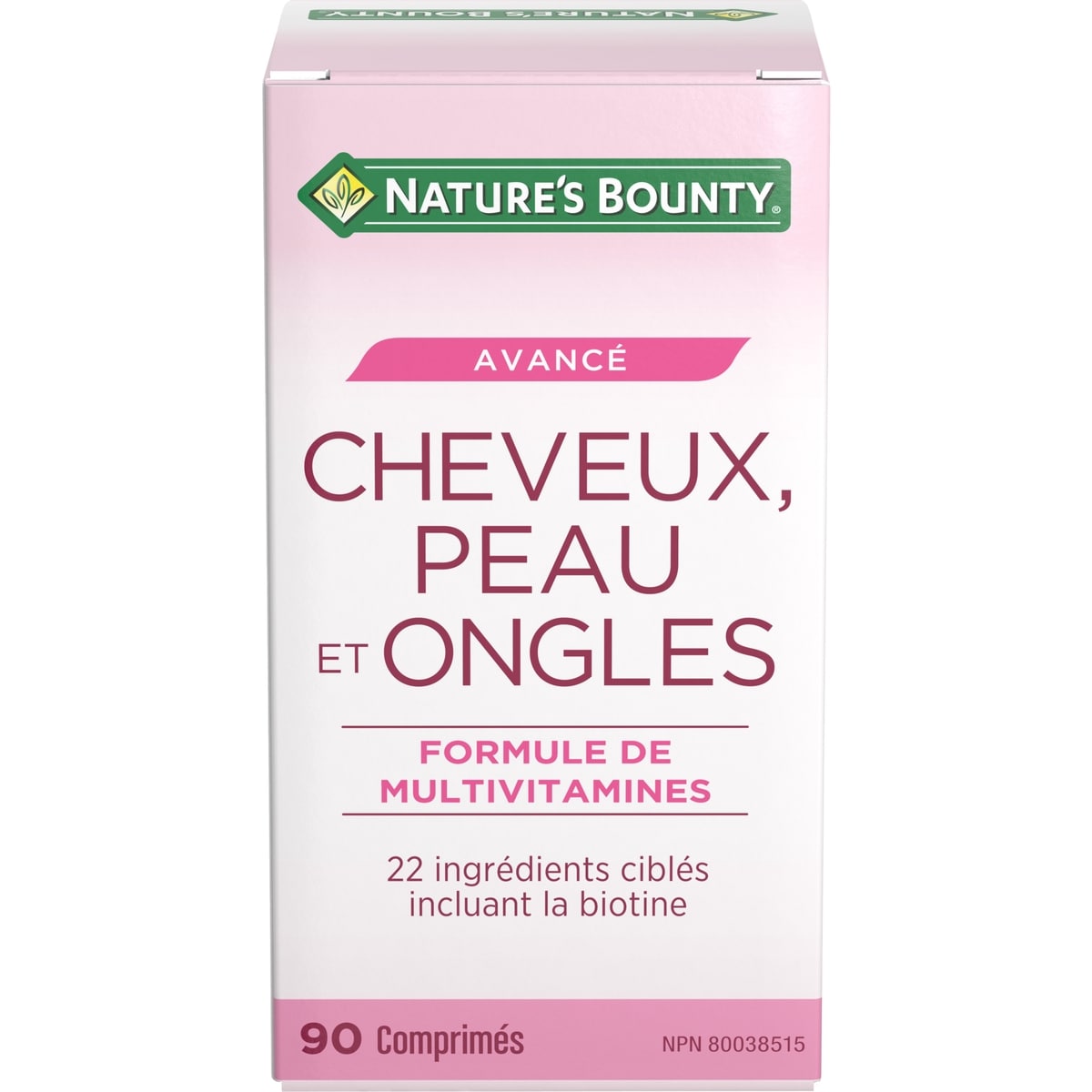 Nature’s Bounty Cheveux, peau et ongles avancé, comprimés 90 ea, 0,34 $/1ch