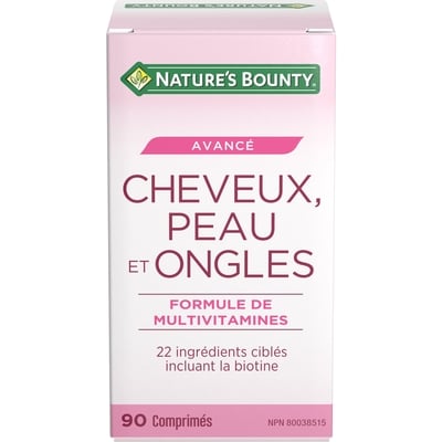 Nature’s Bounty Cheveux, peau et ongles avancé, comprimés 90 ea, 0,27 $/1ch