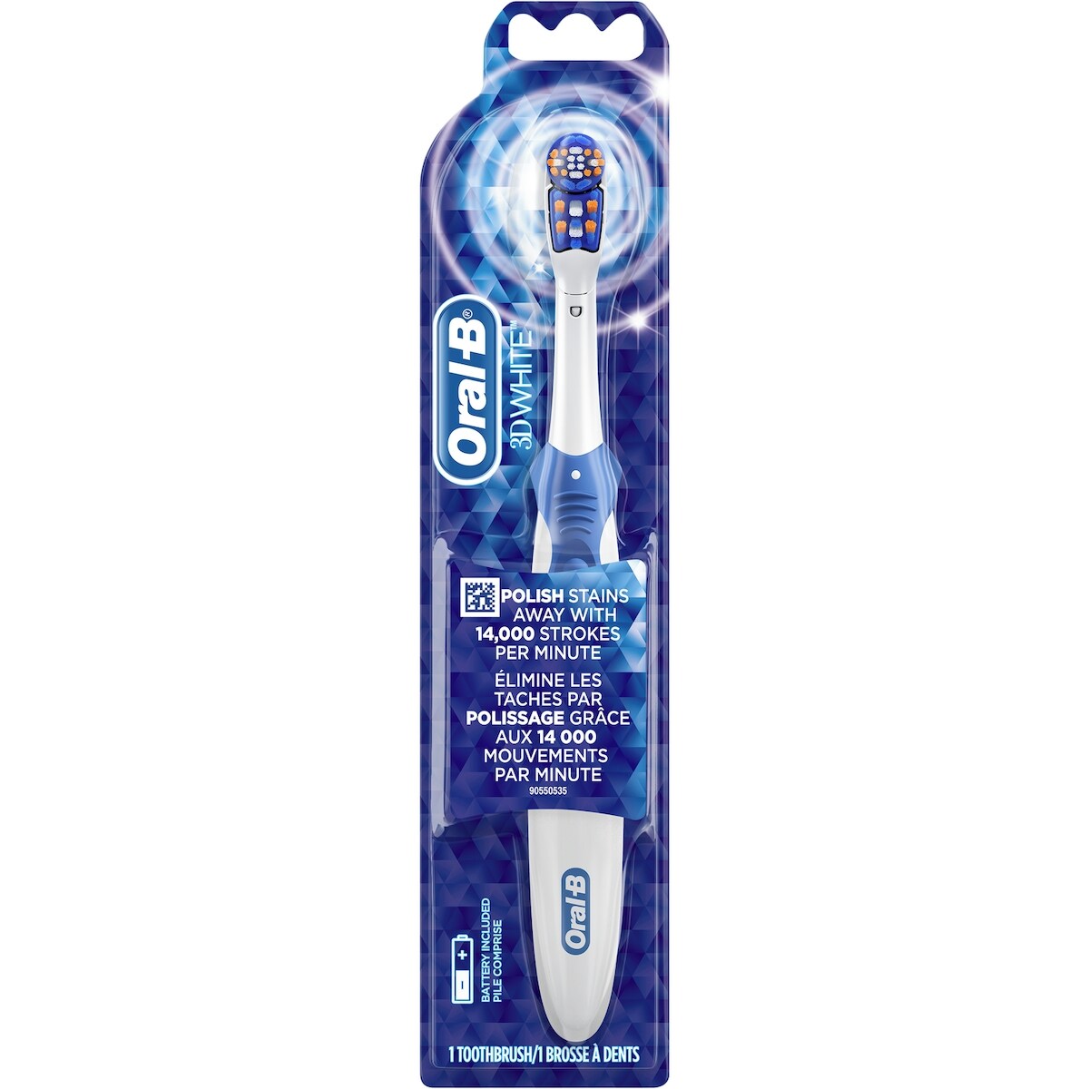 Oral-B 3D White - Brosse a dents a pile  1 ea, 10,99 $/1ch