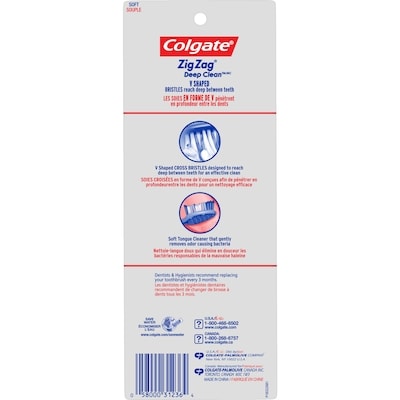 Brosses À Dents Souples Zigzag
