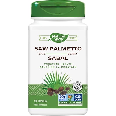 Nature's Way Saw Palmetto Berry 100 Vegetarian Capsules 100 ea, $0.23/1ea