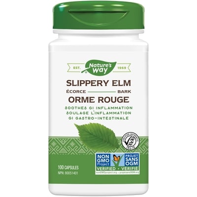 Nature’s Way Écorce d’orme rouge en capsules 100 ea, 0,16 $/1ch