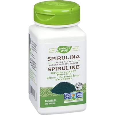 Spirulina 100 Vegetarian Capsules