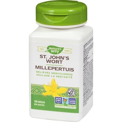 St Johns Wort 100 Vegetarian Capsules