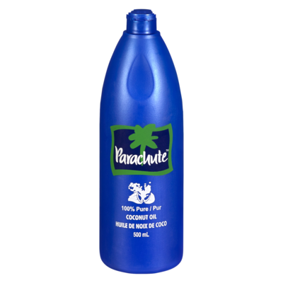Parachute Coconut Oil 500 ml, $1.30/100ml