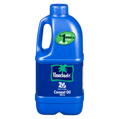 Parachute Coconut Oil 1000 ml, $1.30/100ml