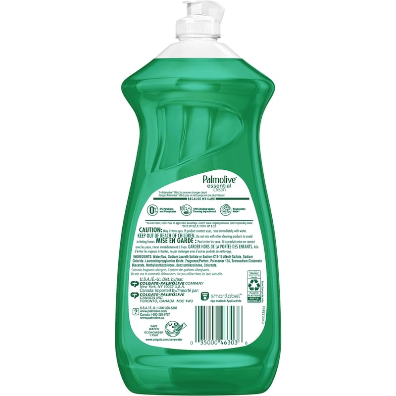 Essential Clean Liquid Dish Soap, Original Scent