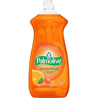 Palmolive Essential Clean Liquid Dish Soap, Orange Tangerine Scent 828 ml, $0.30/100ml