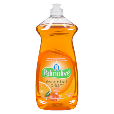 Palmolive Savon à vaisselle liquide Essential Clean, parfum Orange et tangerine 828 ml, 0,48 $/100ml