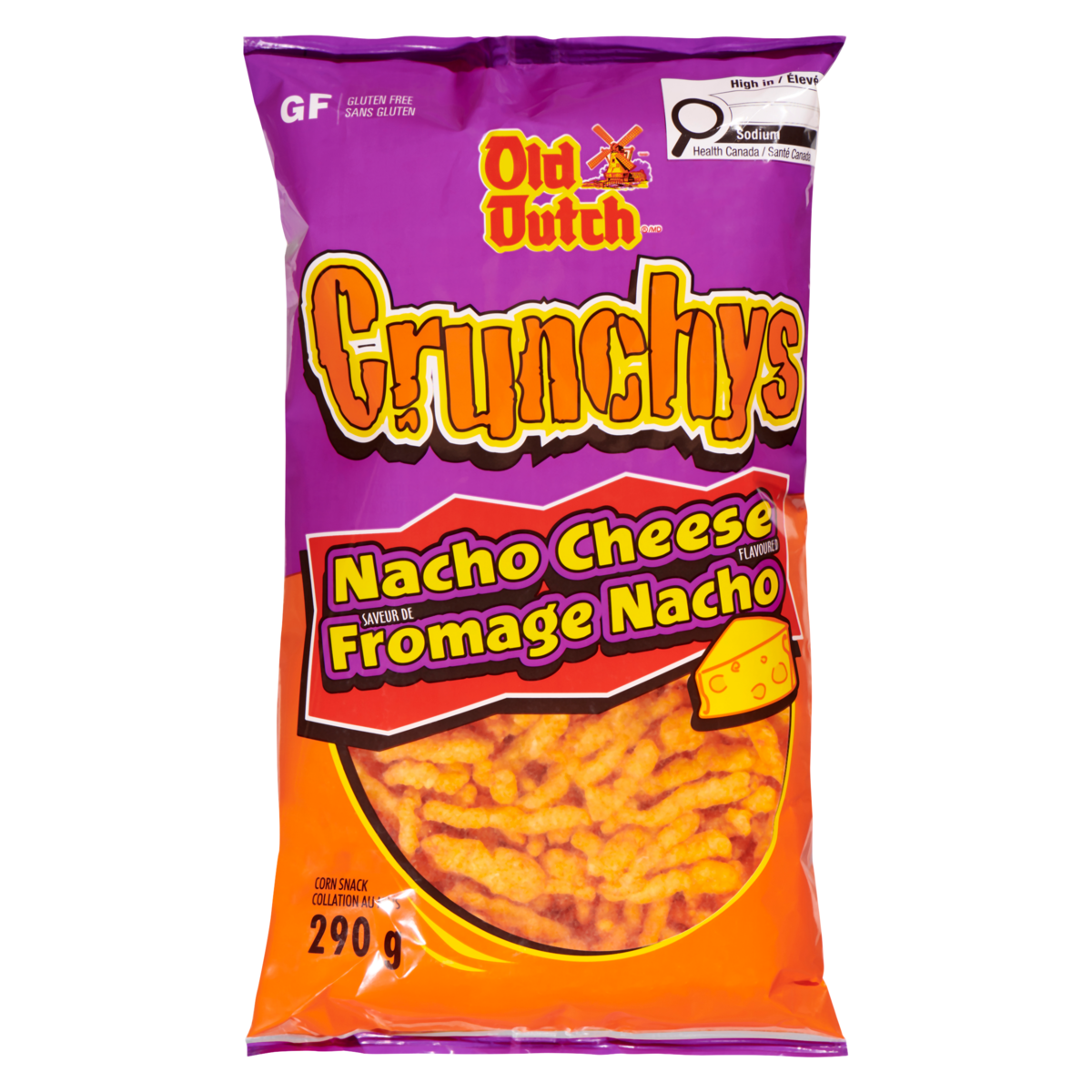 Old Dutch Nacho Cheese Dutch Crunch Corn Snack
