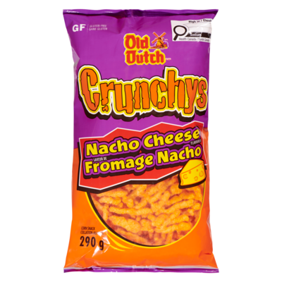Old Dutch Dutch Crunch Corn Snack Nacho Cheese Flavoured 290 g, $1.38/100g