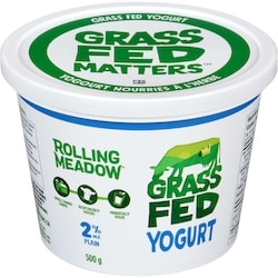 Rolling Meadow Yogurt, Plain 2% 500 g, $1.00/100g