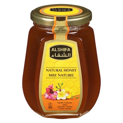 Al Shifa Natural Honey 500 g, $1.70/100g