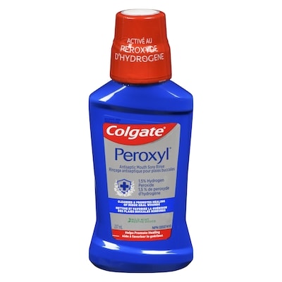Colgate Peroxyl Alcohol Free Mouthwash 237 ml, $4.43/100ml