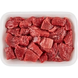 President's Choice Certified Angus Beef Stewing Cubes, Service Case $22.02/1kg $9.99/1lb
