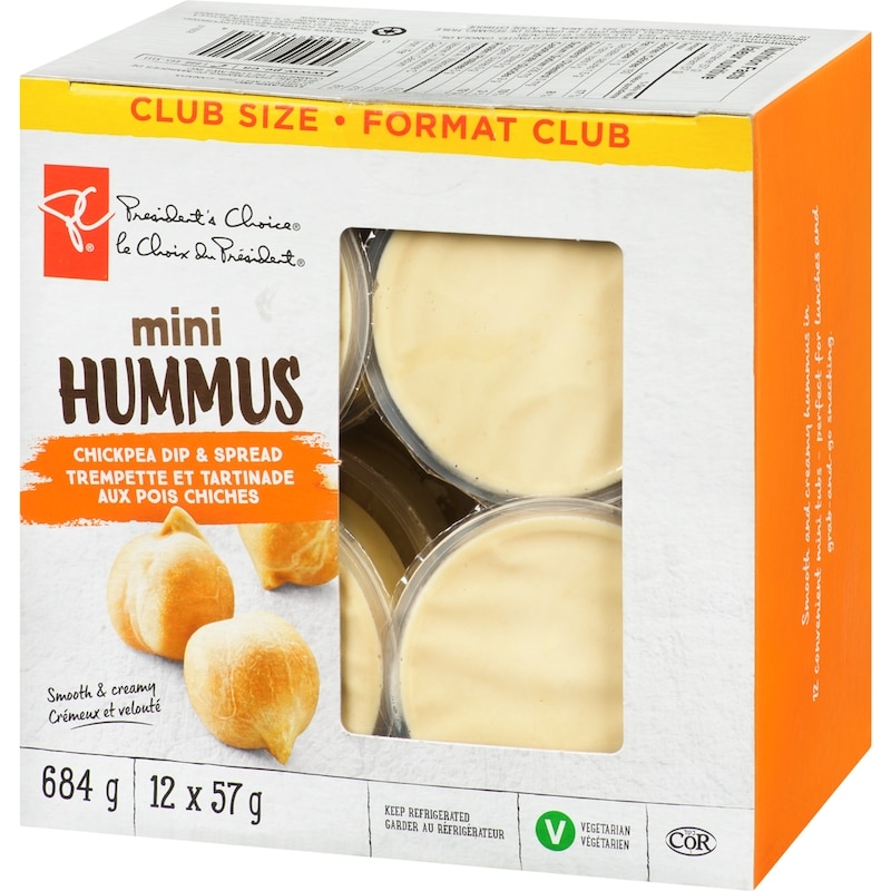 Mini Hummus Chickpea Dip And Spread