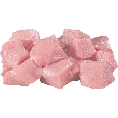 null Cubes de veau à ragoût désossés 22,02 $/1kg 9,99 $/1lb