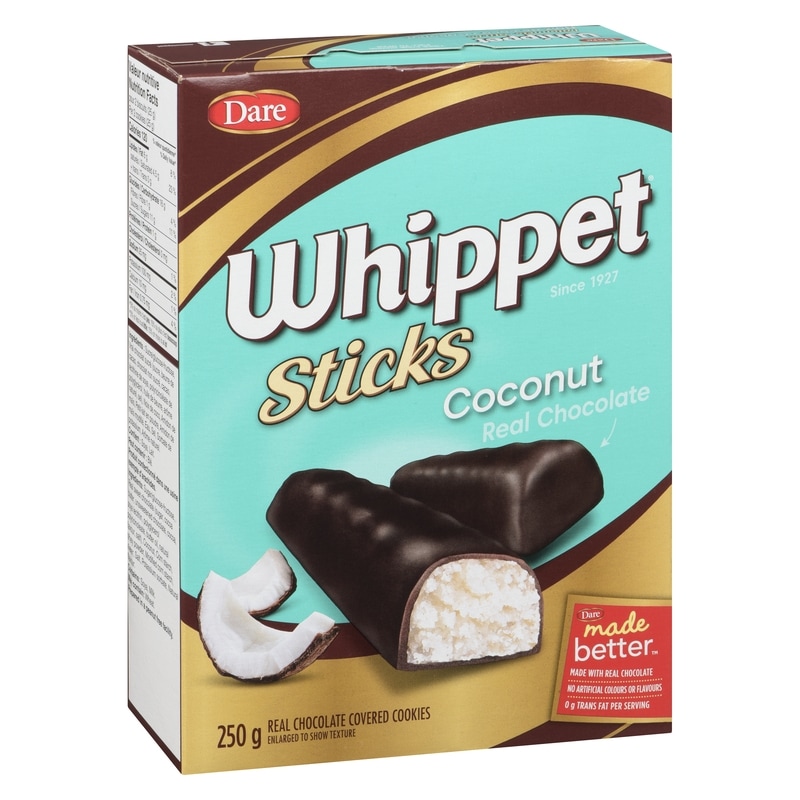 Whippet Sticks Coconut Cookies