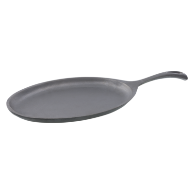 Magnum Cast-iron Oval Skillet, 10x7.25"     1 ea, $23.99/1ea