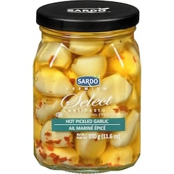 Sardo Ail mariné piquant 375 ml, 2,40 $/100ml