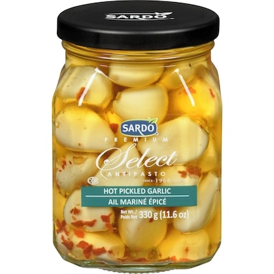 Sardo Ail mariné piquant 375 ml, 2,40 $/100ml