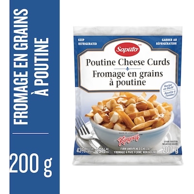 Saputo Fromage en grains à poutine 200 g, 3,90 $/100g
