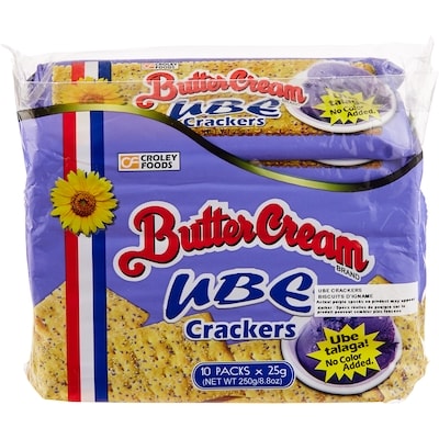 Apo Sunflower Butter Cream Ube Crackers 250 g, $1.32/100g