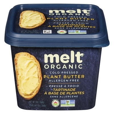 Melt Organic Spread, Rich & Creamy   368 g, $1.49/100g