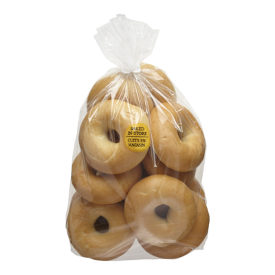 null Mini Bagels, Plain 408 g, $0.74/100g