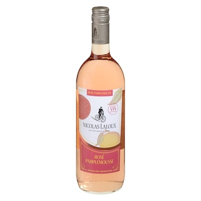 Nicolas Laloux Nicolas Laloux Rosé Pamplemousse (Pièce d’identité requise au moment du ramassage) 1000 ml, 1,13 $/100ml