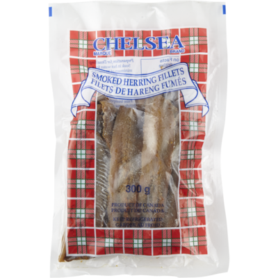 Chelsea Smoked Herring Fillets 300 g, $2.66/100g