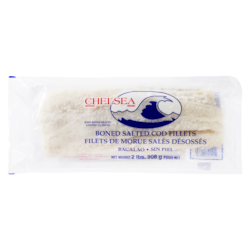 Chelsea Filets de morue salée avec arêtes 908 g, 2,97 $/100g