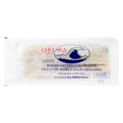 Chelsea Filets de morue salée avec arêtes 908 g, 2,97 $/100g