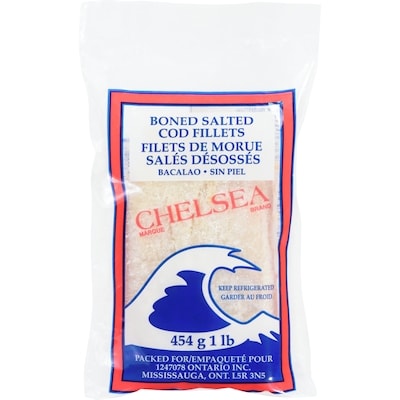 Chelsea Boned Cod Fillets, Salted 454 g, $3.74/100g