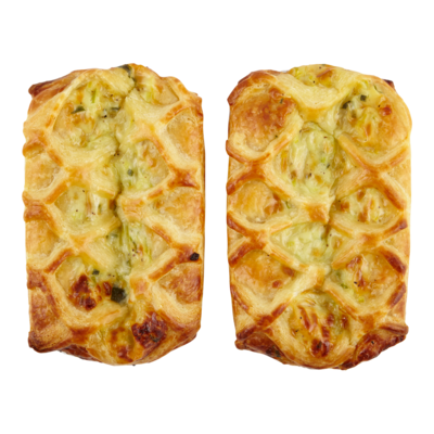 null Leek Parmesan Croissants 220 g, $2.71/100g