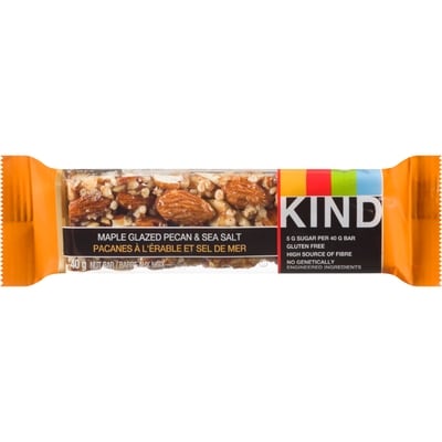 Kind Barres Noix glacées à l'érable et sel de mer 12x40.0 g, 3,33 $/100g