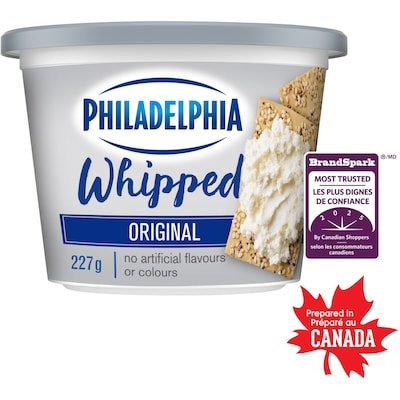 Philadelphia Whipped Original Cream Cheese Product 227 g, $1.76/100g
