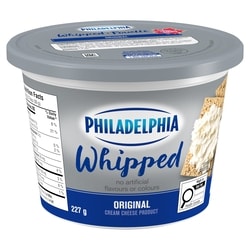 Philadelphia Whipped Original Cream Cheese Product - 227 g | Zehrs