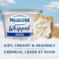 Philadelphia Whipped Original Cream Cheese Product - 227 g | Zehrs