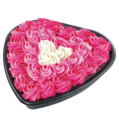 Ready Bake Gâteau à la vanille en forme de cœur 8 po 489 g, 1,53 $/100g