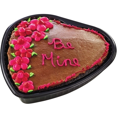 Ready Bake Heart Shape Cake 8" - Chocolate 489 g, $1.53/100g