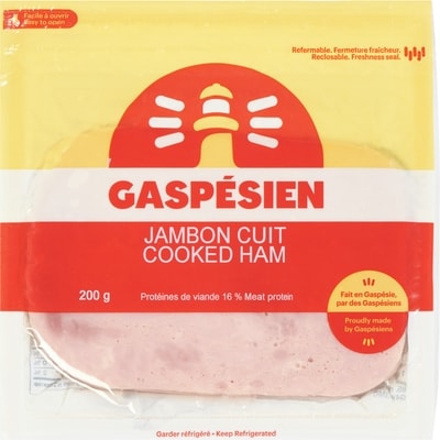 Gaspesien Cooked Ham 200 g, $25.00/1kg $2.50/100g