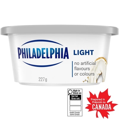 Philadelphia Light Original Cream Cheese Product 227 g, $2.55/100g