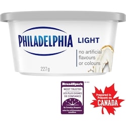 Philadelphia Light Original Cream Cheese Product 227 g, $1.89/100g