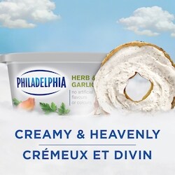 Philadelphia Herb & Garlic Cream Cheese Product - 227 g | Atlantic